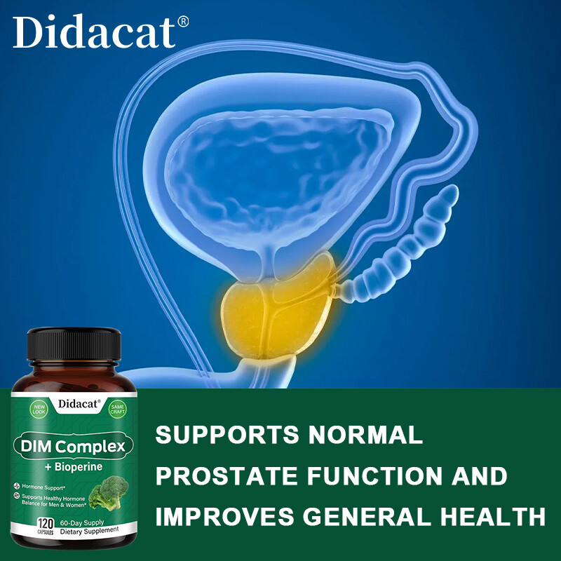 DIM Complex, With Bioperine, Premium Hormonal Support Formula For Men & Women
