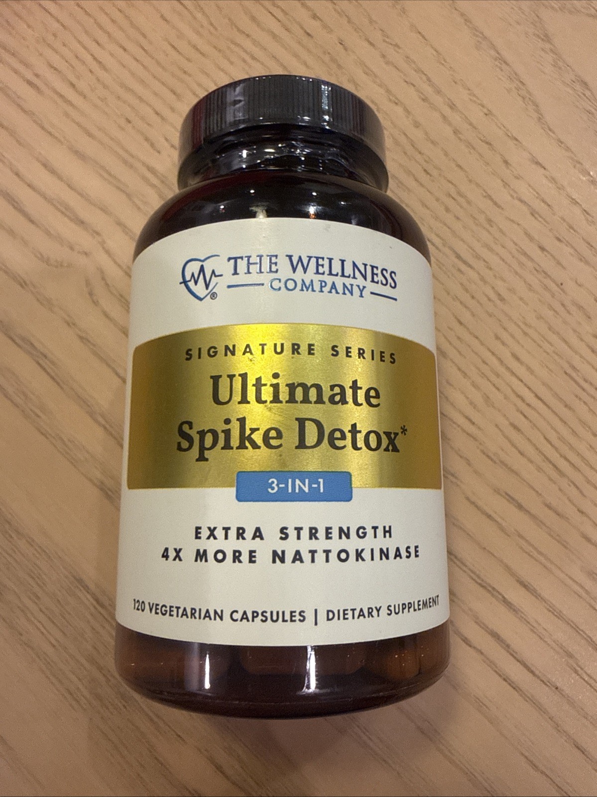 The Wellness Company Ultimate Spike Detox 3-in1 Extra Strength 120 Capsules