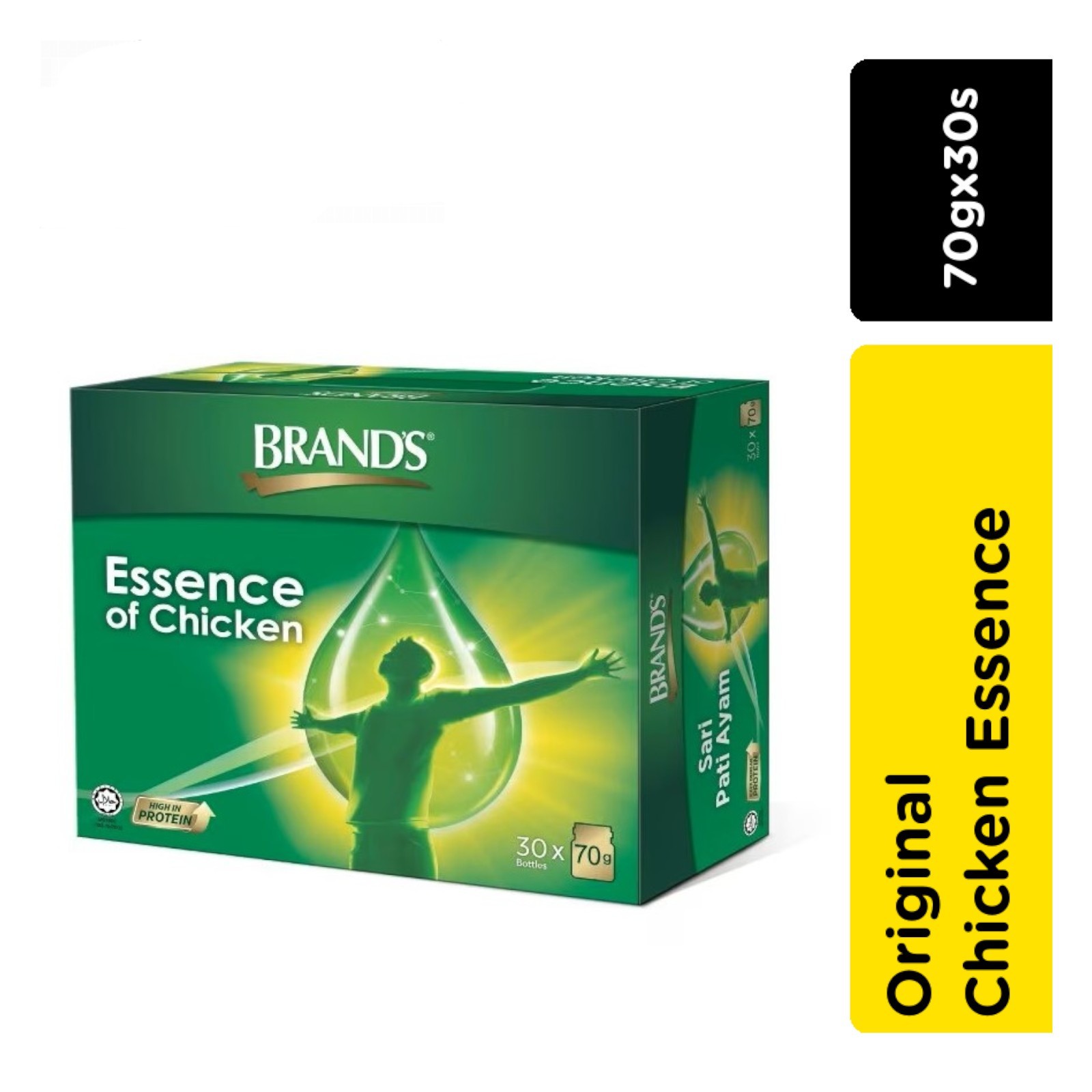 BRAND’S Essence of Chicken 1 Case (30x70g) | Boost Energy & Focus | Exp 2028