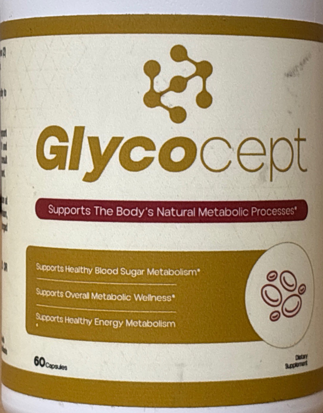 Glycocept Capsules Metabolic Process Supplement Blood Sugar Energy 60 Caps READ
