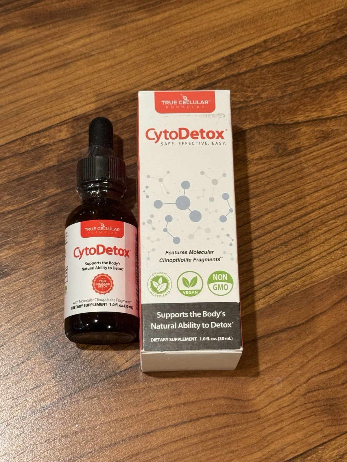 CytoDetox True Cellular Formulas 1 fl oz Detox Supplement New in Box NIB Sealed