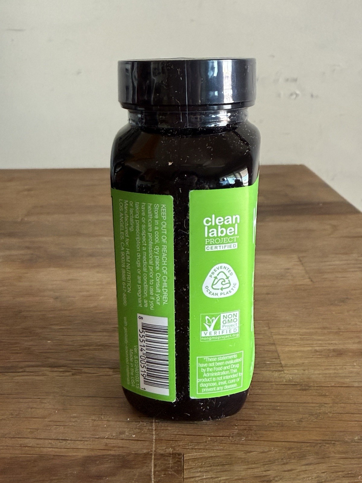 HUM Gut Instinct 30 Vegan Capsules – New & Sealed – Exp 02/2027