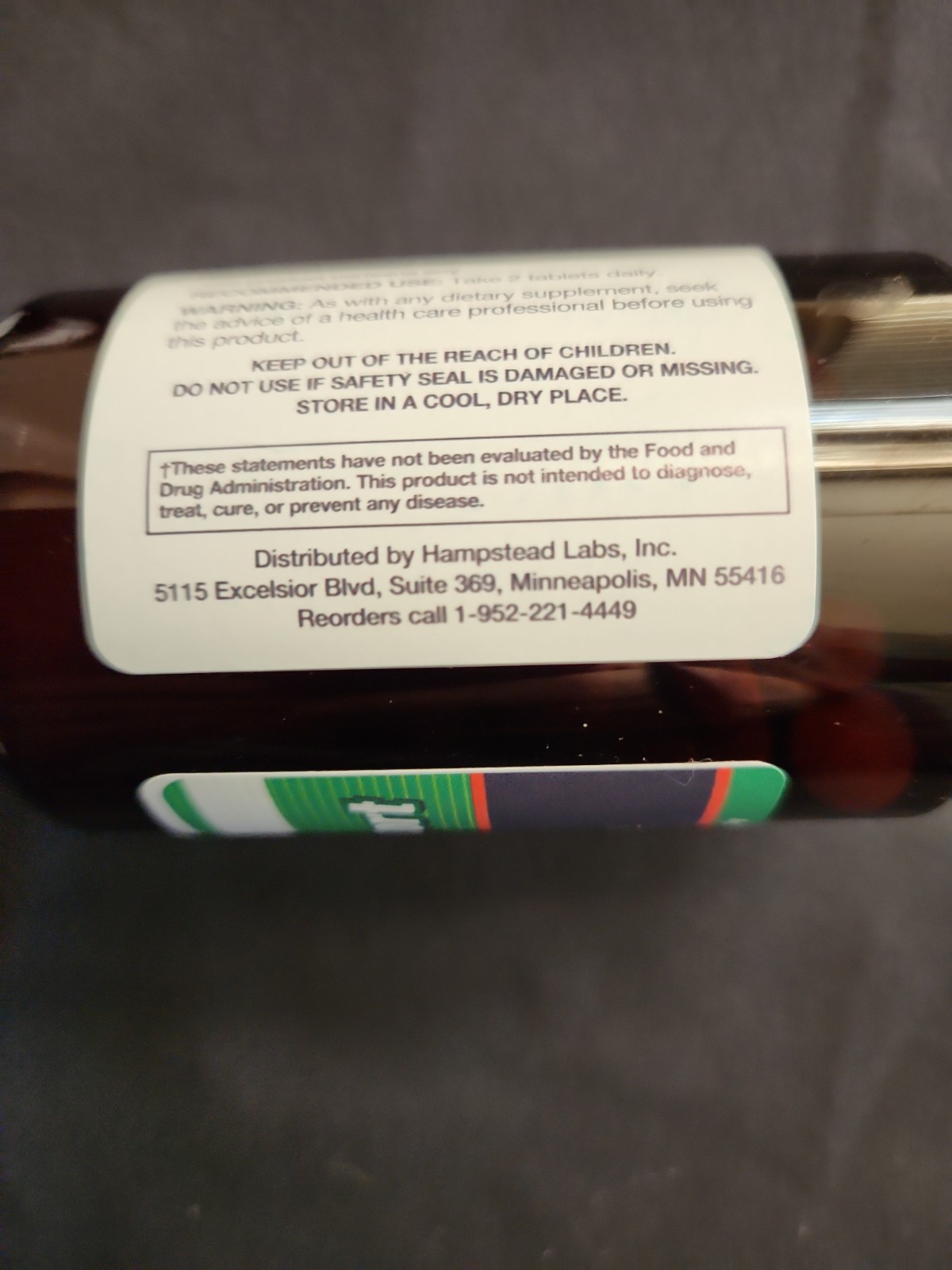 Ultra Nerve Support. Neuropathy & Circulation .Hampstead Labs. 6 New Bottles.