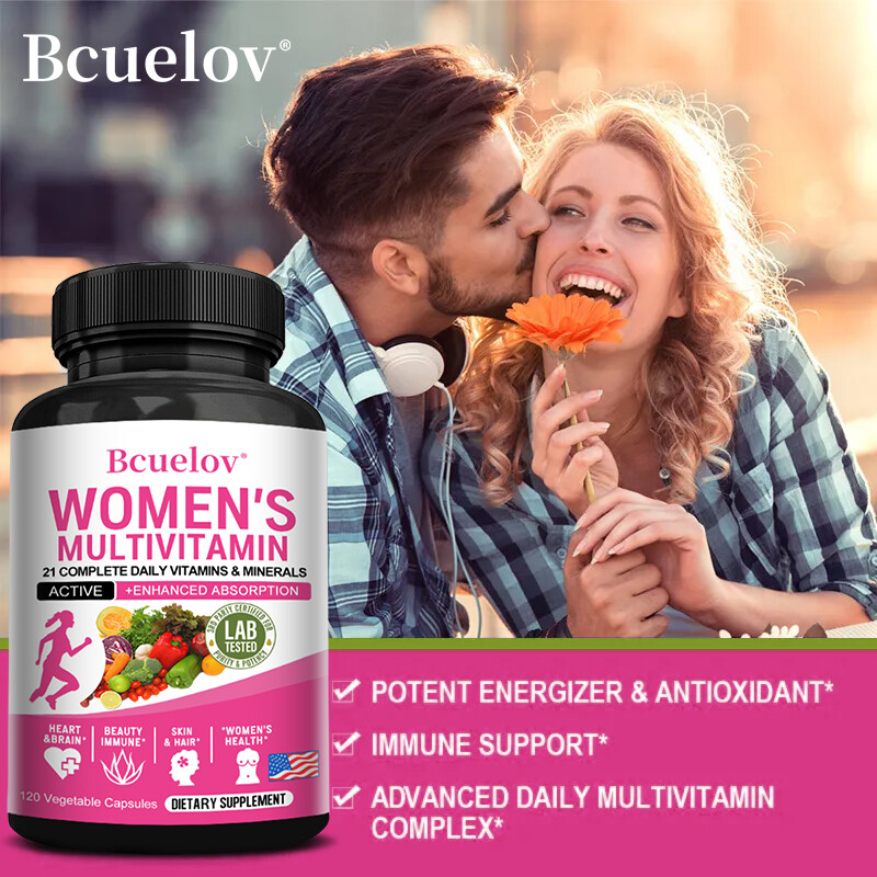 Multivitamin for Women – Highest Potency Complete Daily + Multimineral Capsules