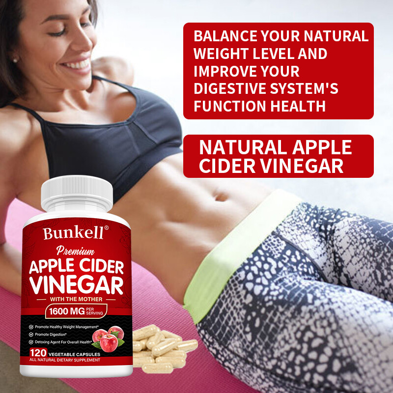 Apple Cider Vinegar Capsules – Detoxification, Weight Loss and Fat Reduction