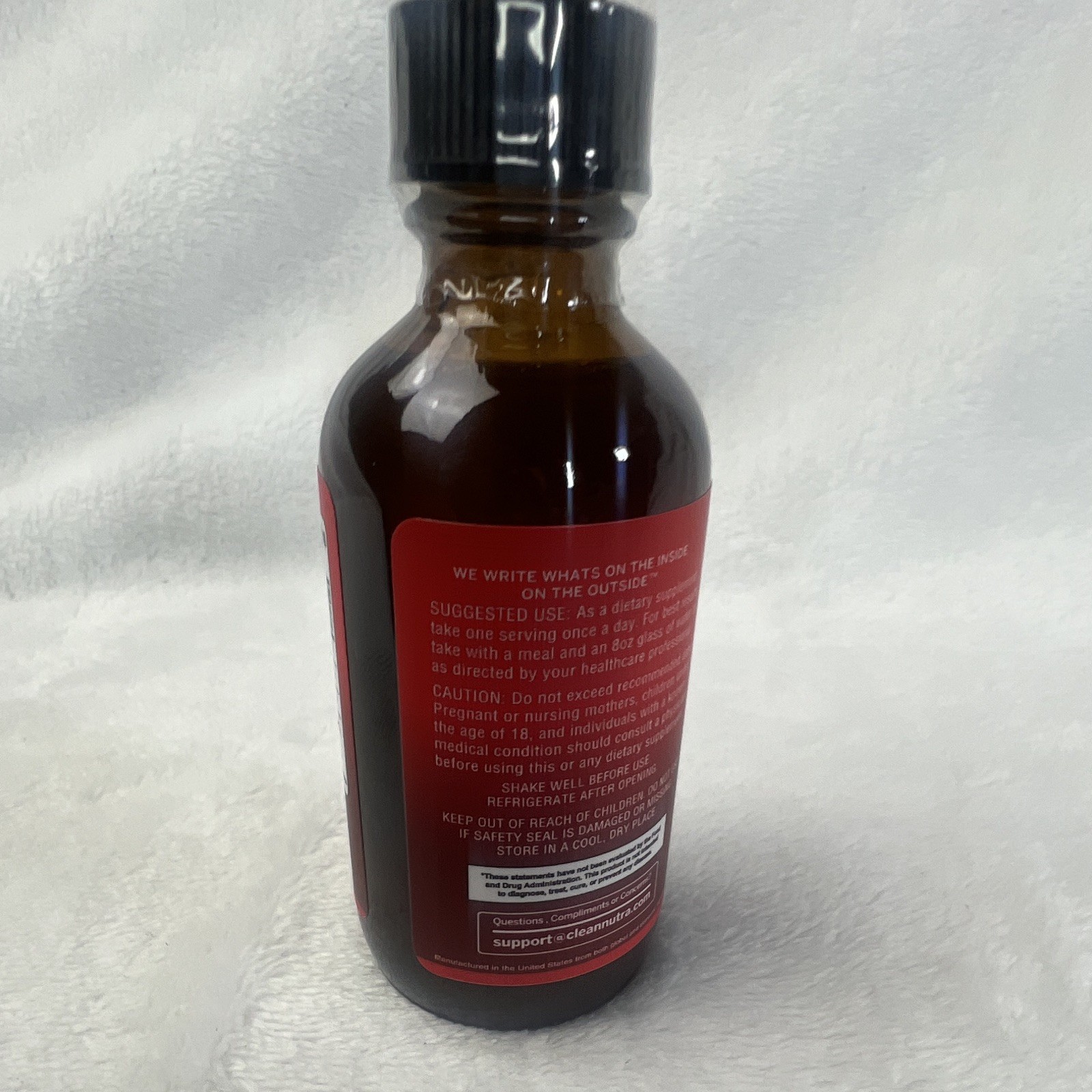 Clean Nutra Vascu Flow Liquid Drops Cayenne Hawthorn Beet Root D3 K2 2 fl oz