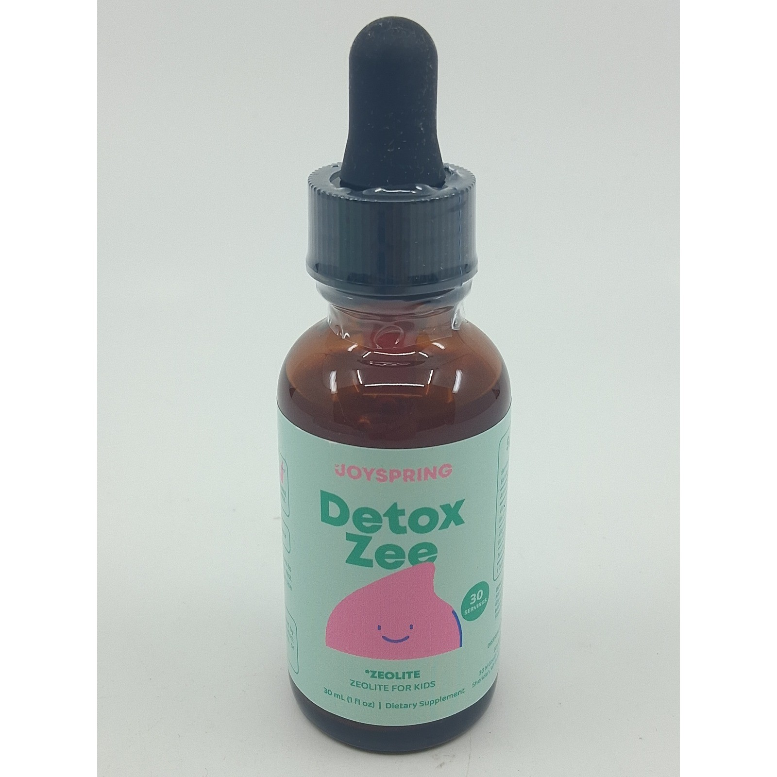 Joyspring Detox Zee Zeolite for Kids 30ml 1 fl oz 30 servings Sealed EXP 10/2026