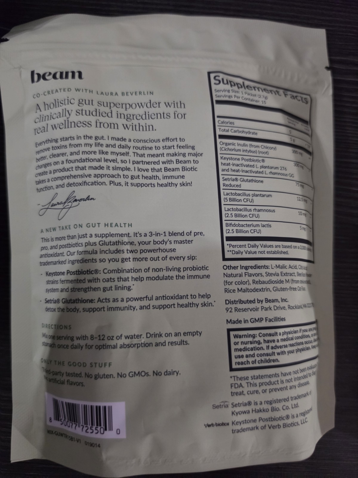 Beam Biotic Watermelon Flavor exp 05/28