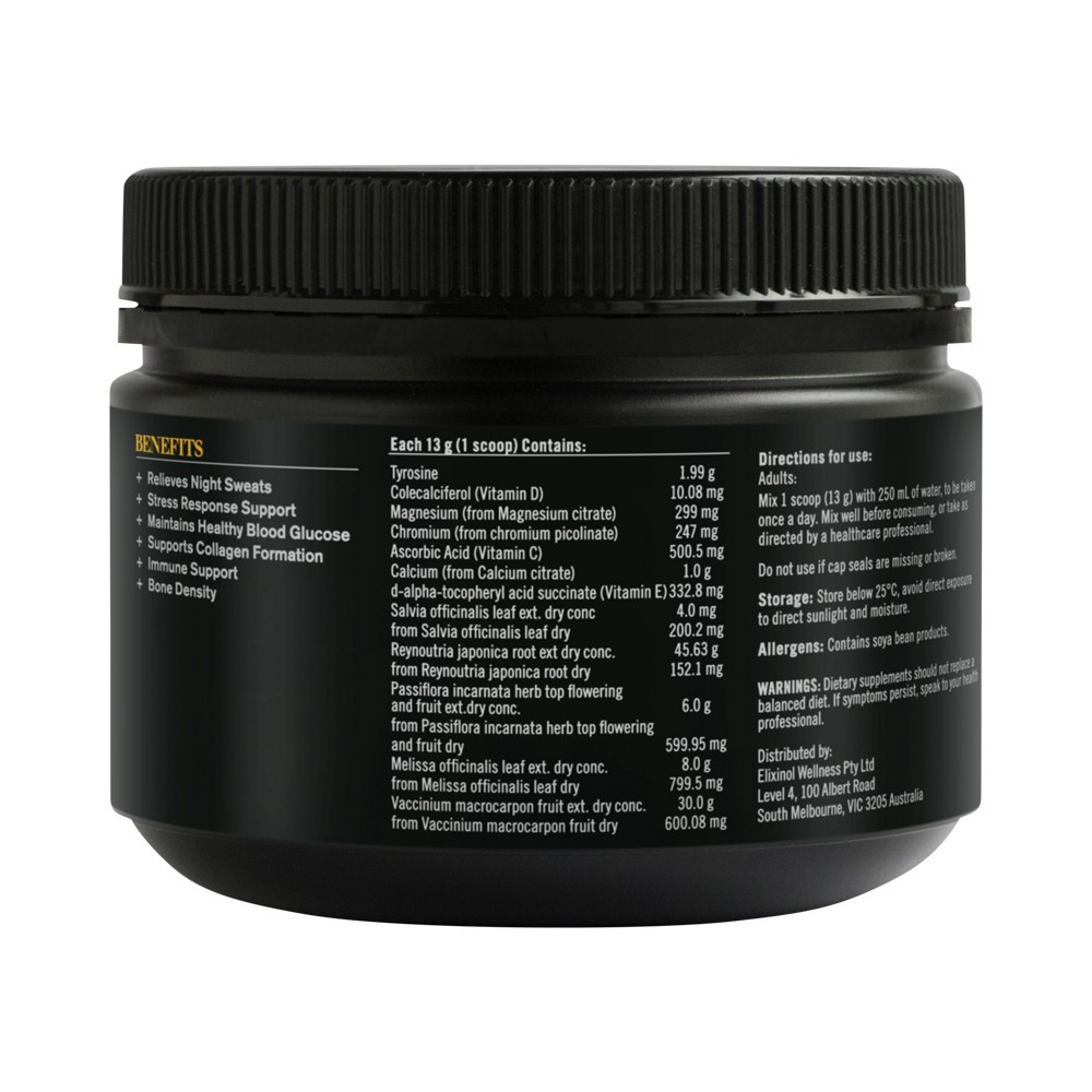 New The Healthy Chef Menopause + Cranberry 390g