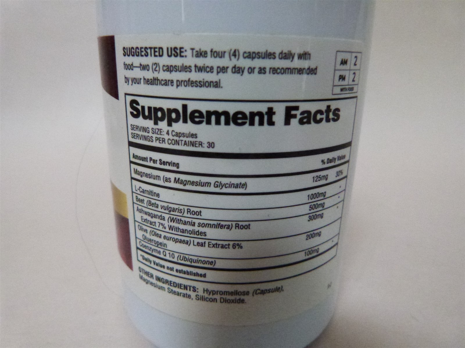 NEW SEALED Barton Nutrition Healthy Heart Support + 120 Capsules Exp. Date 11/26