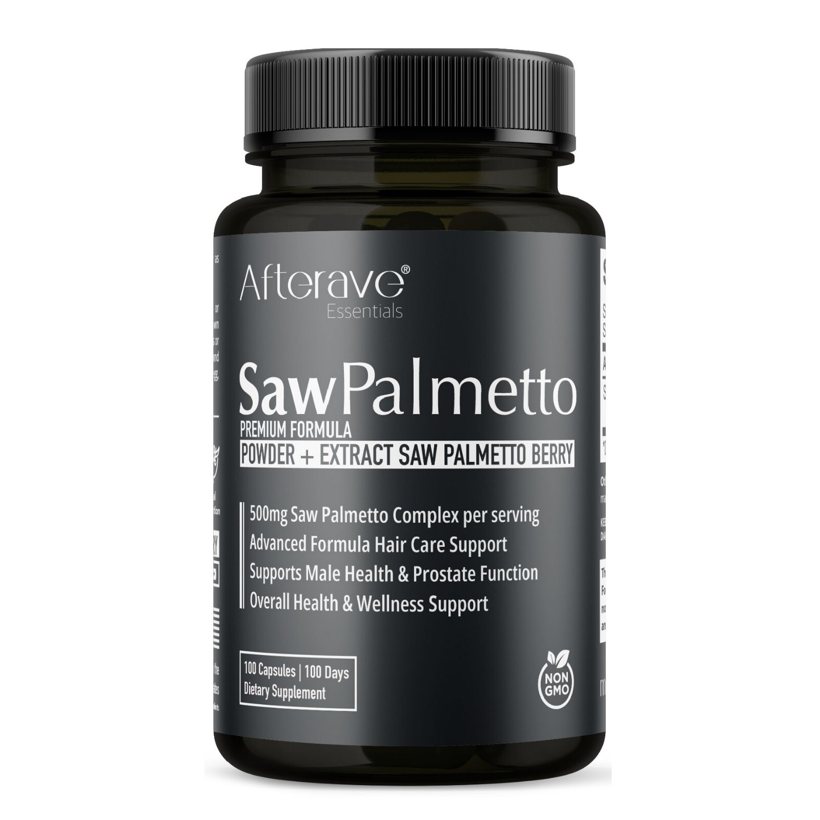 Saw Palmetto Premium, Hair Loss Protection, Prostate & Urinary & Male Health