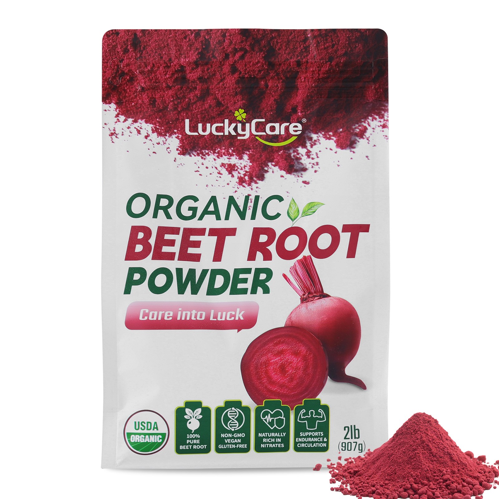 2LBs Organic Beet Root Powder Gluten Free Eye Health Carotenoids Raw Supplement