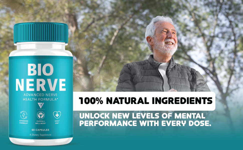 (3 Pack) Bio Nerve Capsules, BioNerve Advanced Nerve Health Pills (180 Capsules)