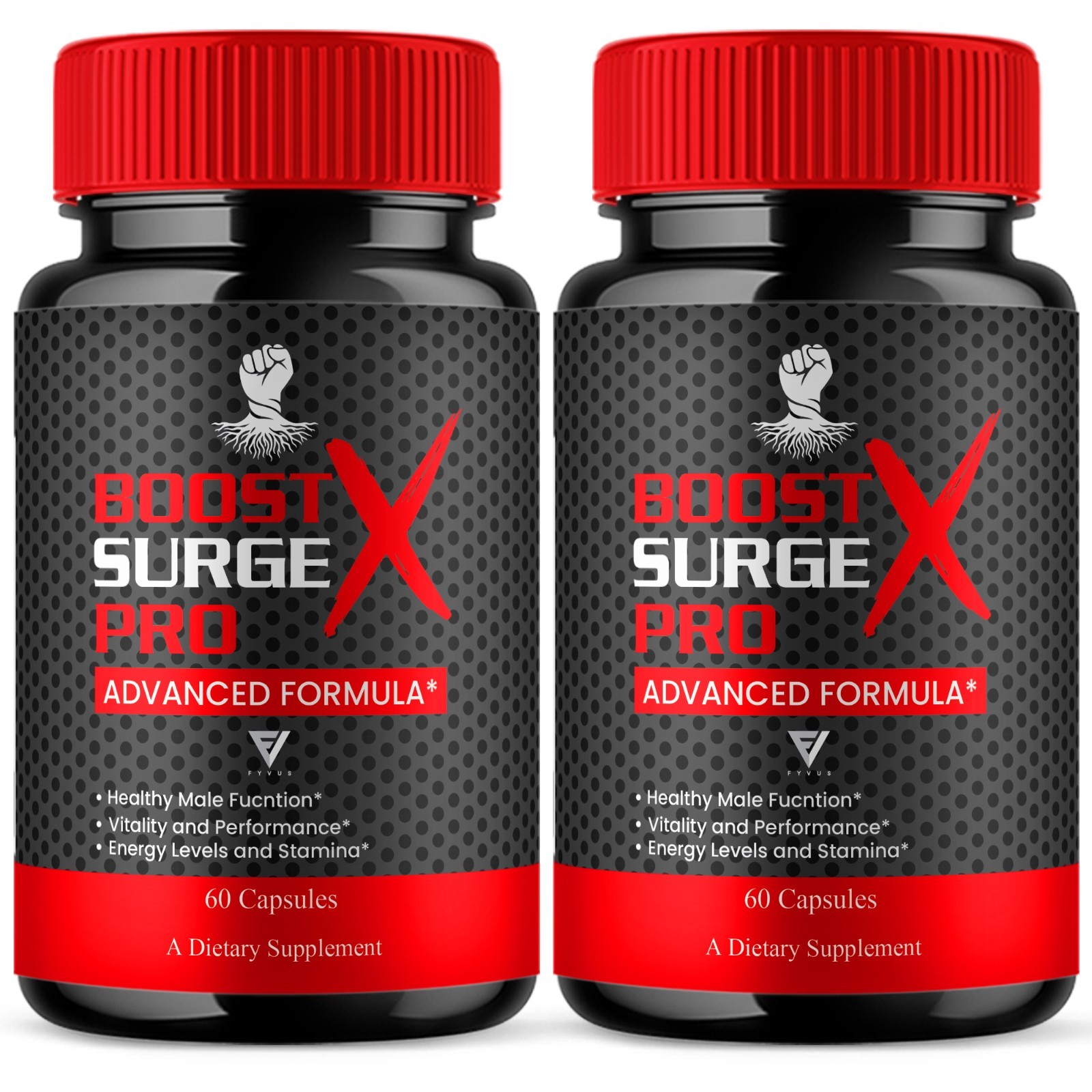 (2 Pack) Boost Surge Pro X Advanced Male Support, BoostSurgeProX (120 Capsules)