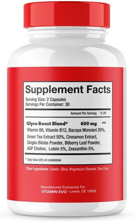 (5 Pack) Glyco Boost Glycoboost Maximum Glyco Optimizer Strength Glycogen Pills,