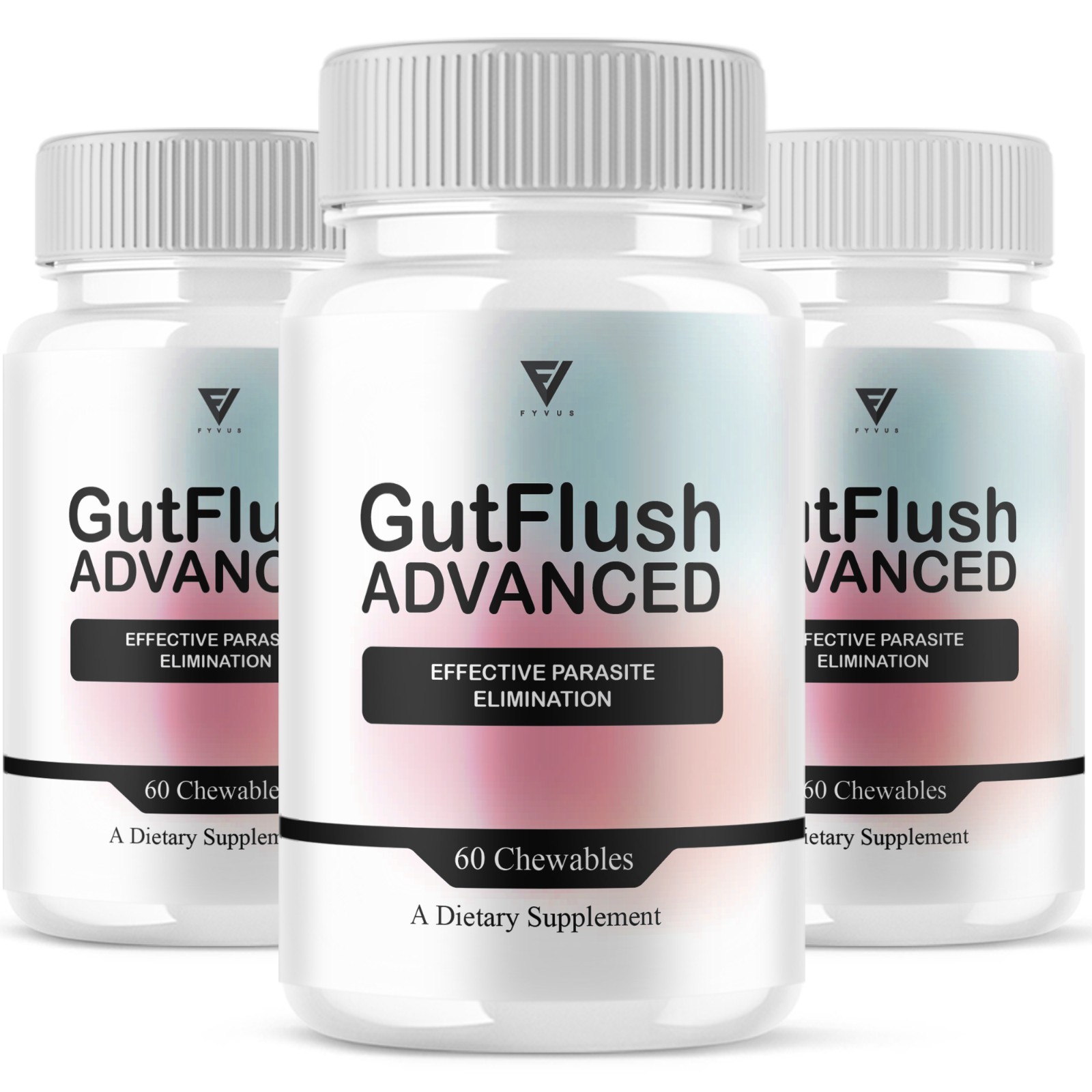 (3 Pack) Gut Flush Premium Probiotic Supplement, GutFlush Pills (180 Capsules)