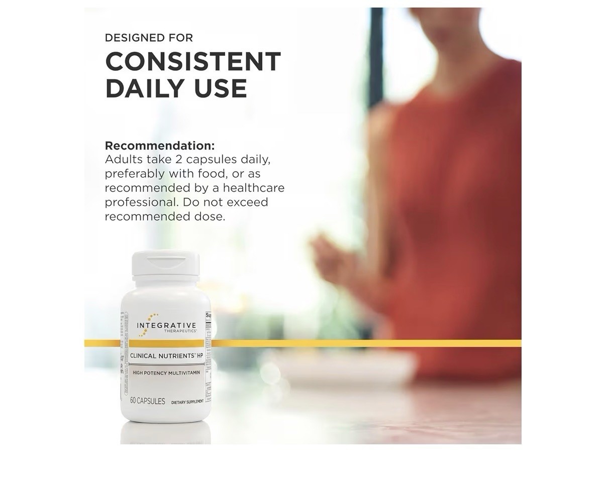 Integrative Therapeutics Clinical Nutrients HP Daily Multivitamin No Iron 60caps