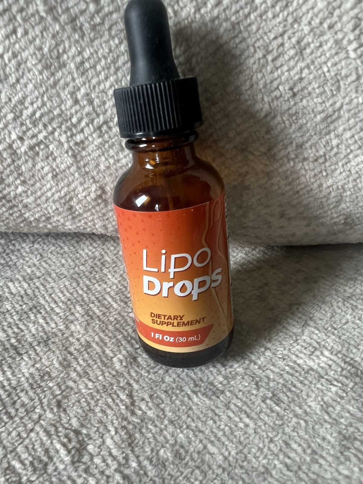 Lipo Drops Weight Management Liquid Drops w/ Chromium Picolinate 1 fl oz 30mL