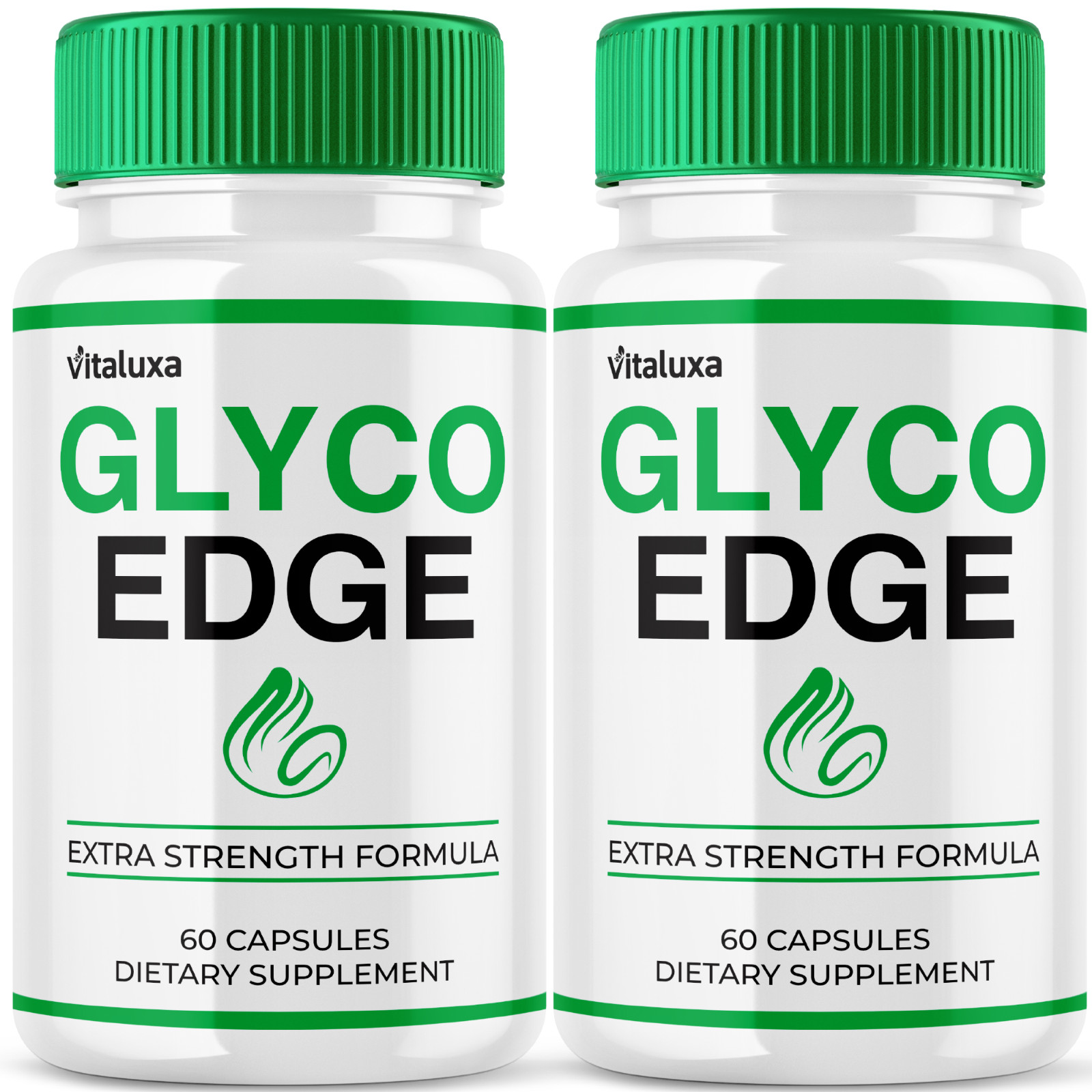 (2 Pack) Glyco Edge Capsules, GlycoEdge Natural Glycogen Blood Support (120 ct)