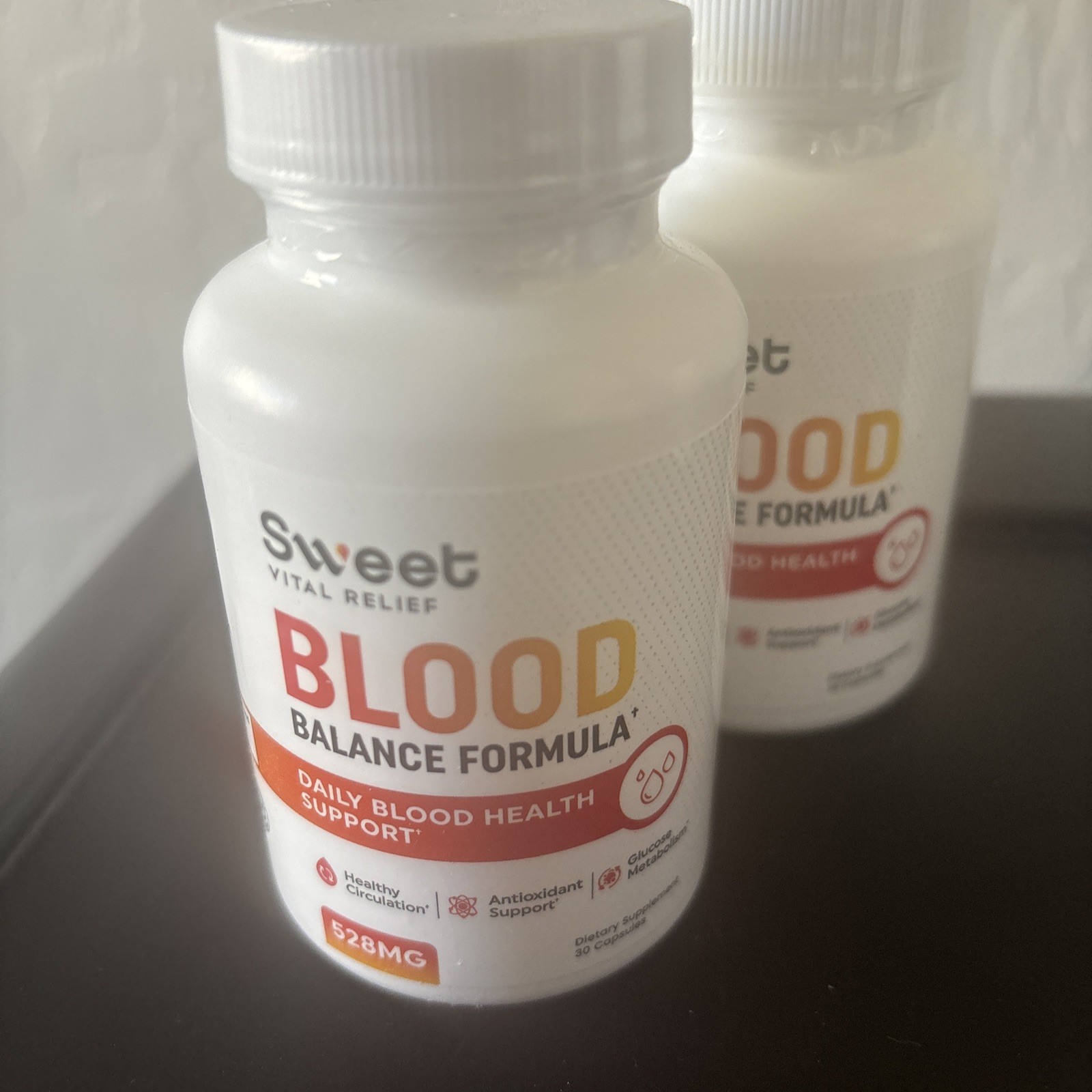 Sweet Vital Relief Daily Blood Health Support Formula 30 Capsules Exp 1/27