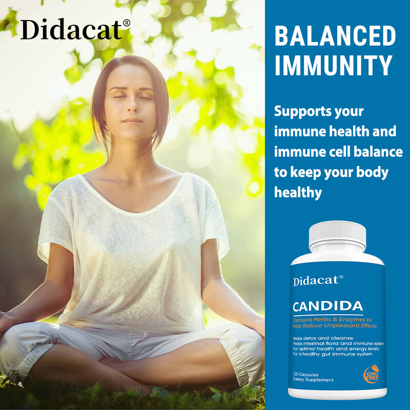Candida Cleanse Capsules – Improve intestinal flora, detoxify and cleanse