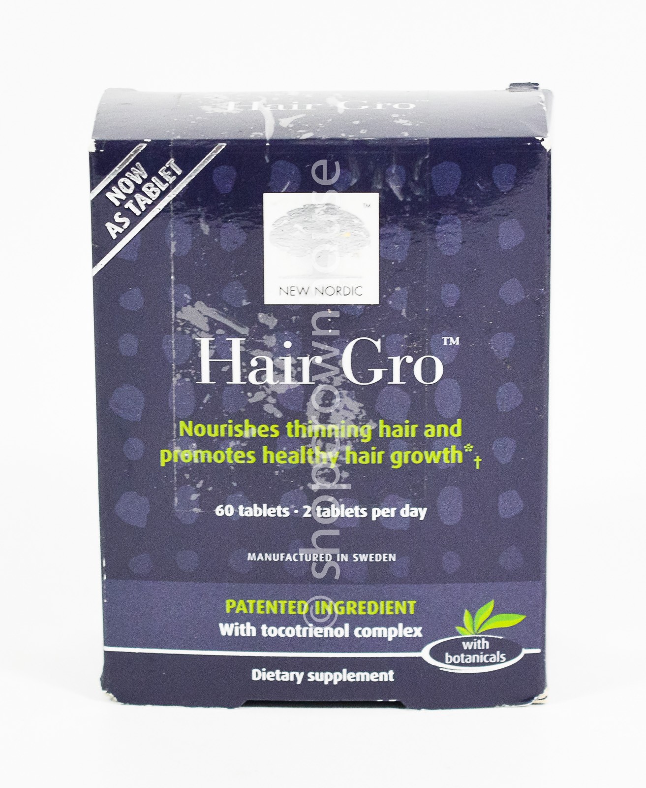 3 New Nordic HAIR GRO Nourishes Thinning & Promotes Growth 60 tablets 11/2026
