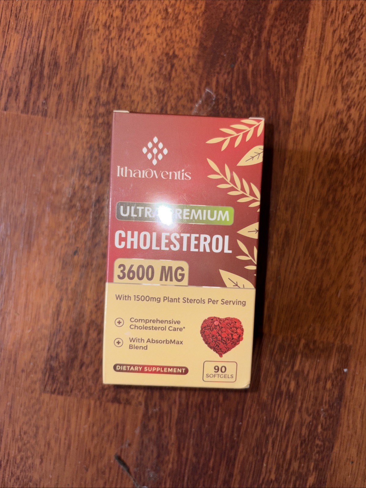 Itharoventis Ultra Premium Cholesterol Support 3600mg Softgels 90ct