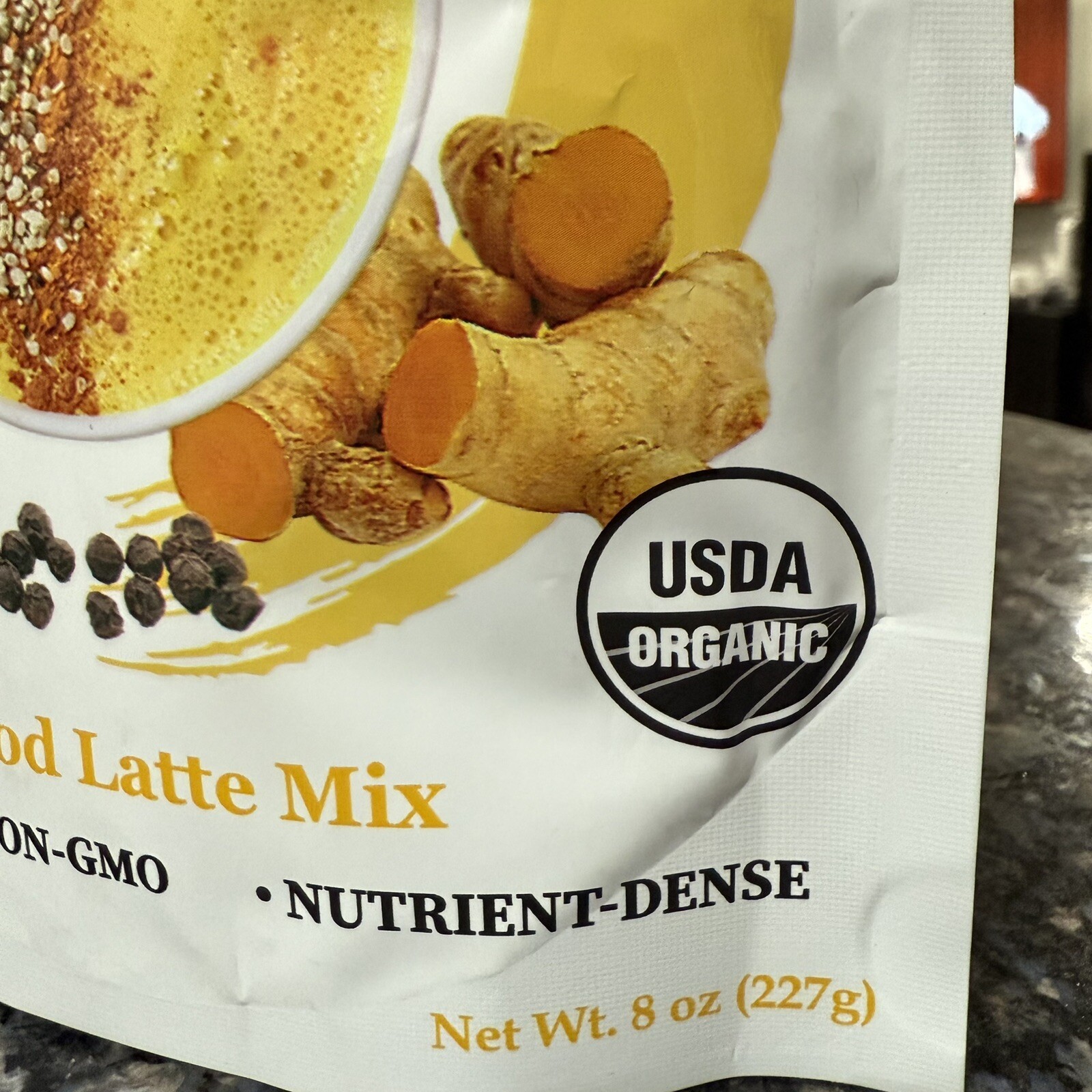 CERTIFIED ORGANIC GOLDEN MILK LATTE