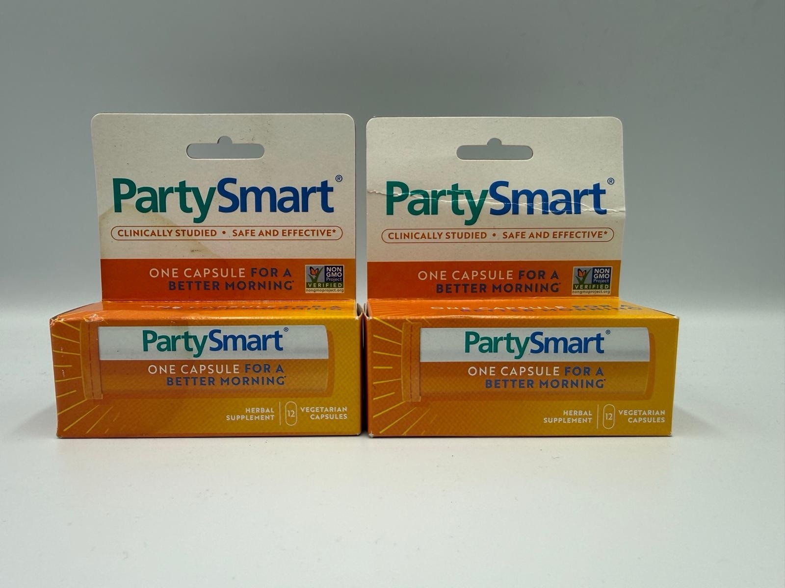 (2 Pack) PartySmart For a Better Morning 12 Capsules Ea. Exp:03-2027+ M31