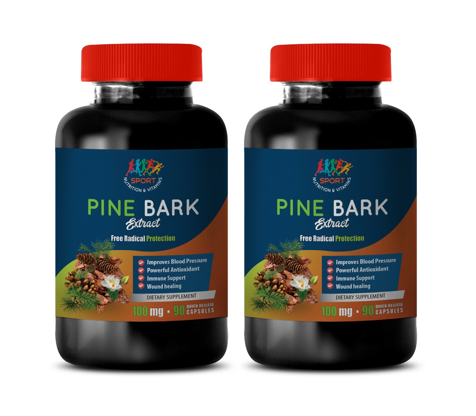 blood pressure lowering supplement – PINE BARK EXTRACT – anti inflammation 2B
