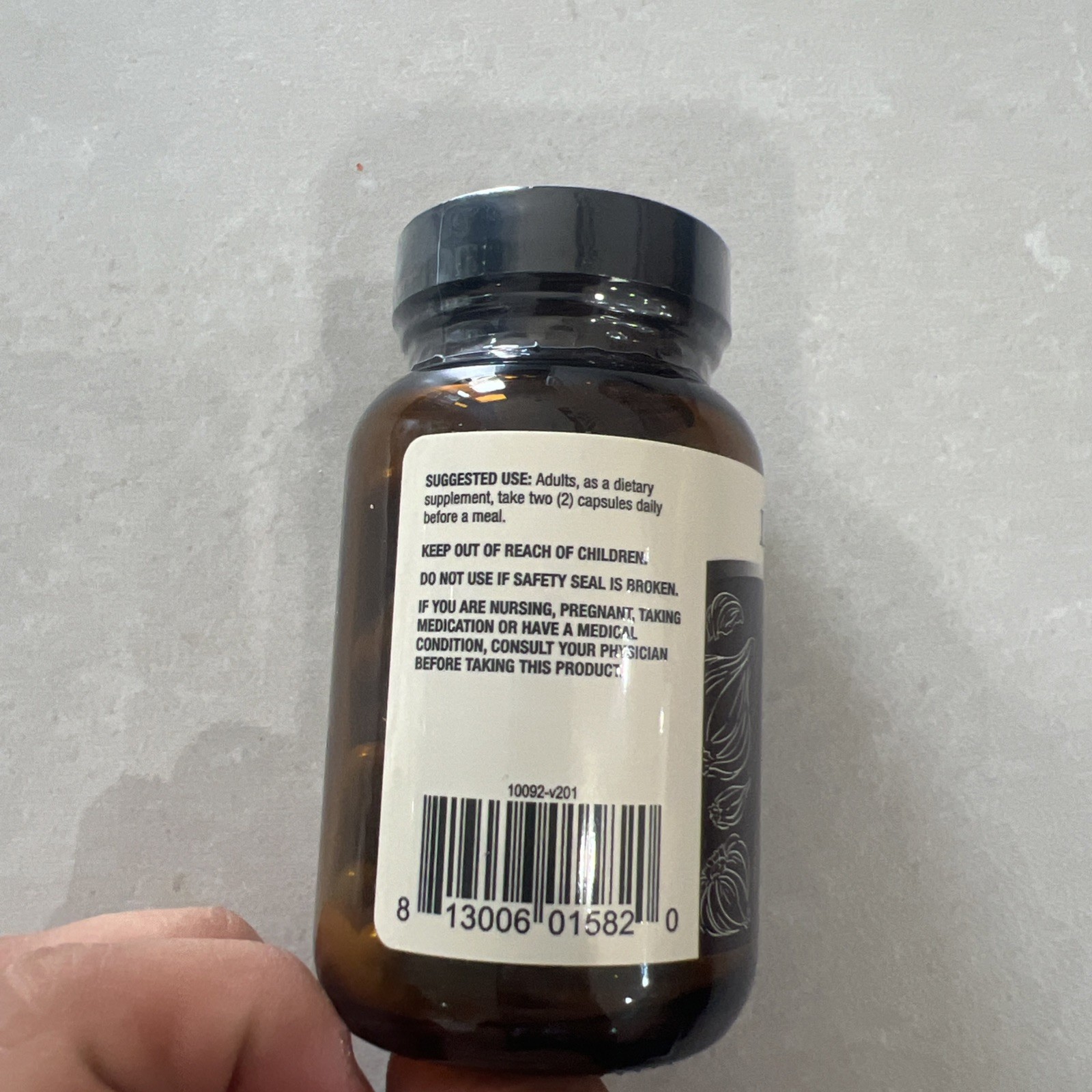Dr. Mercola Fermented Black Garlic – Antioxidant 60 Count (Pack of 1) NEW&SEALED
