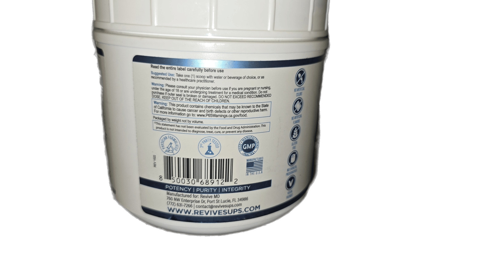Revive Daily Greens Superfood Powder Supplement Chocolate Flavor Exp 04/27