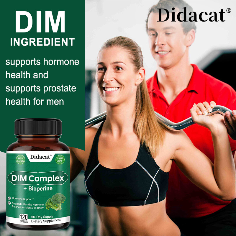DIM Complex, With Bioperine, Premium Hormonal Support Formula For Men & Women