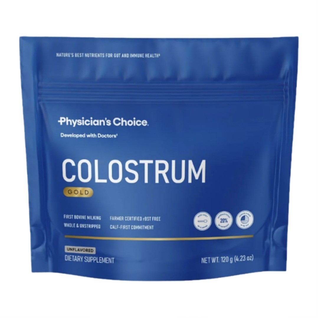 Physician’s CHOICE Colostrum Gold Powder First-Day Milking Gut & Immune 60 Serv
