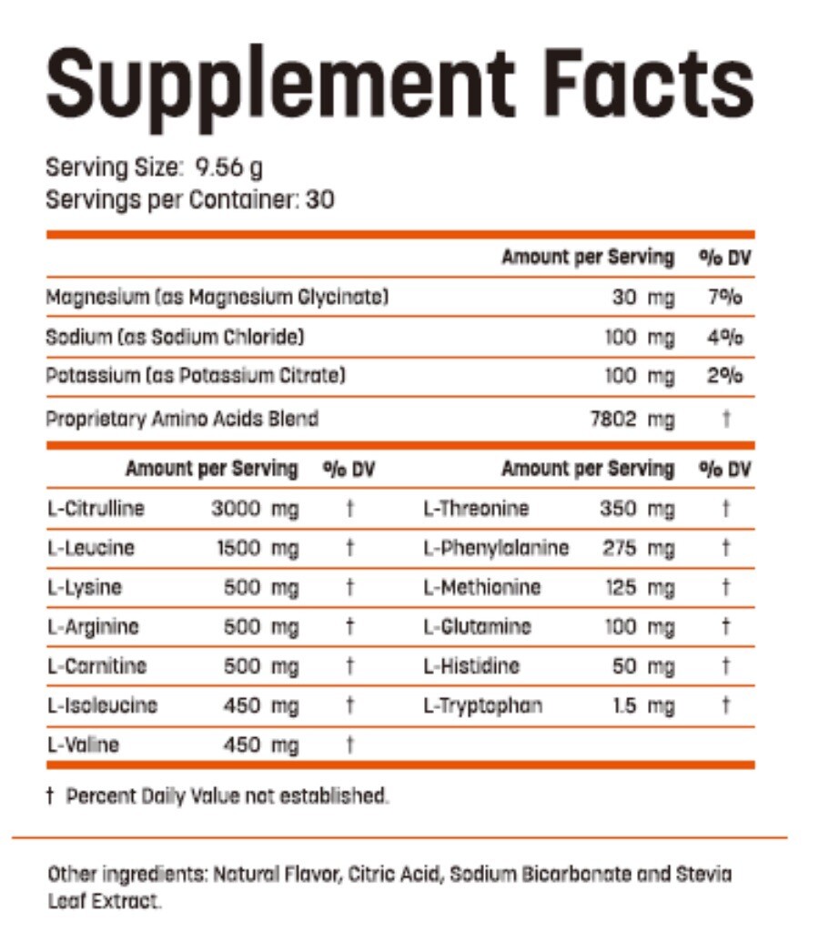 Essential Aminos [Muscle Strength, recovery, stamina, energy, focus]- LIVEGOOD