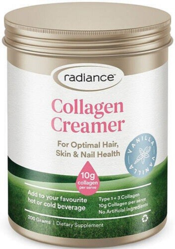 Radiance Collagen Creamer Powder 200g – Vanilla 200g (7oz) made in New Zealand