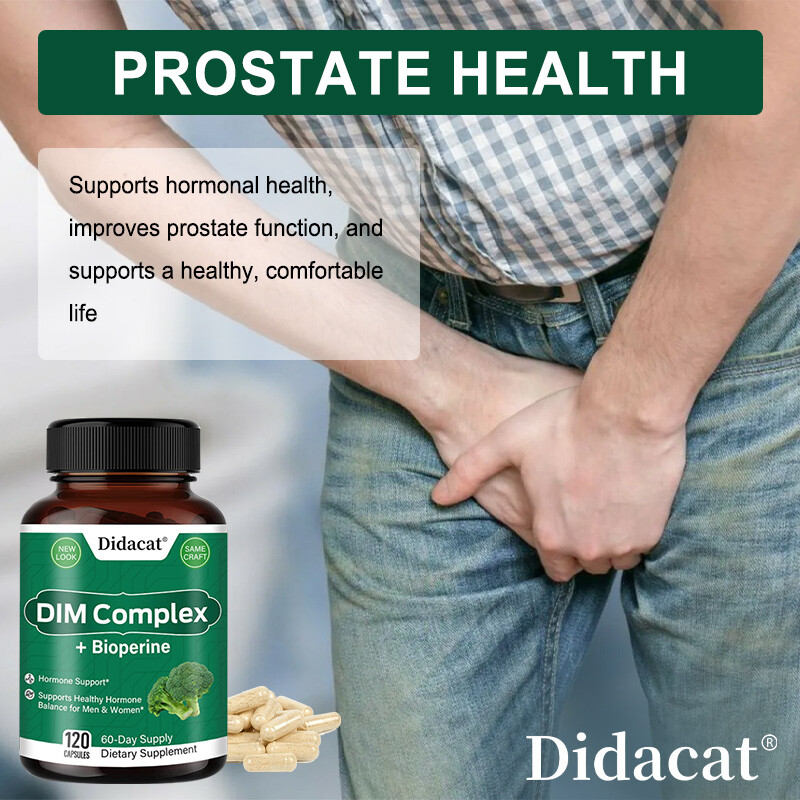 DIM Complex, With Bioperine, Premium Hormonal Support Formula For Men & Women