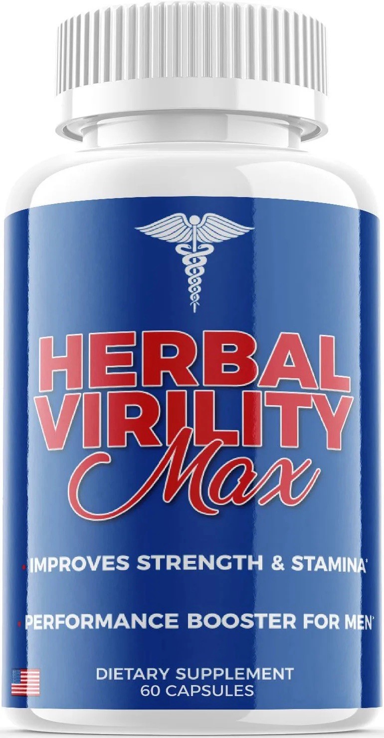 Herbal Virility Max Maximum Strength Male Performance Supplement – 60 Tablets