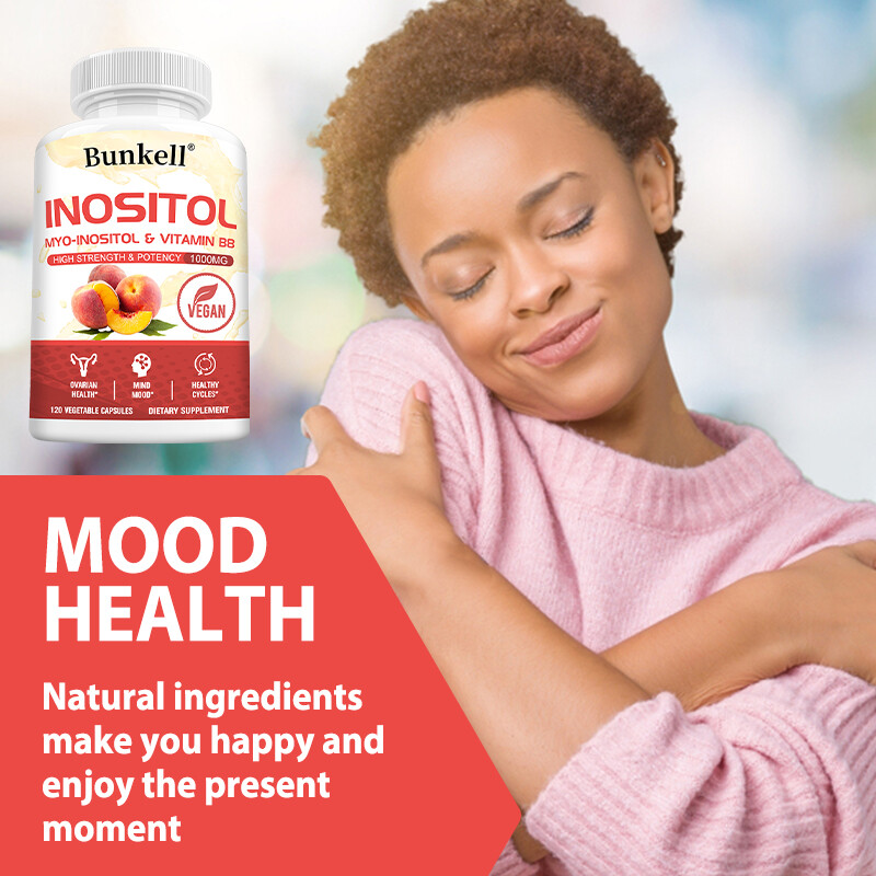 Myo Inositol 1000mg Capsules Ultra Strength PCOS Fertility Boost