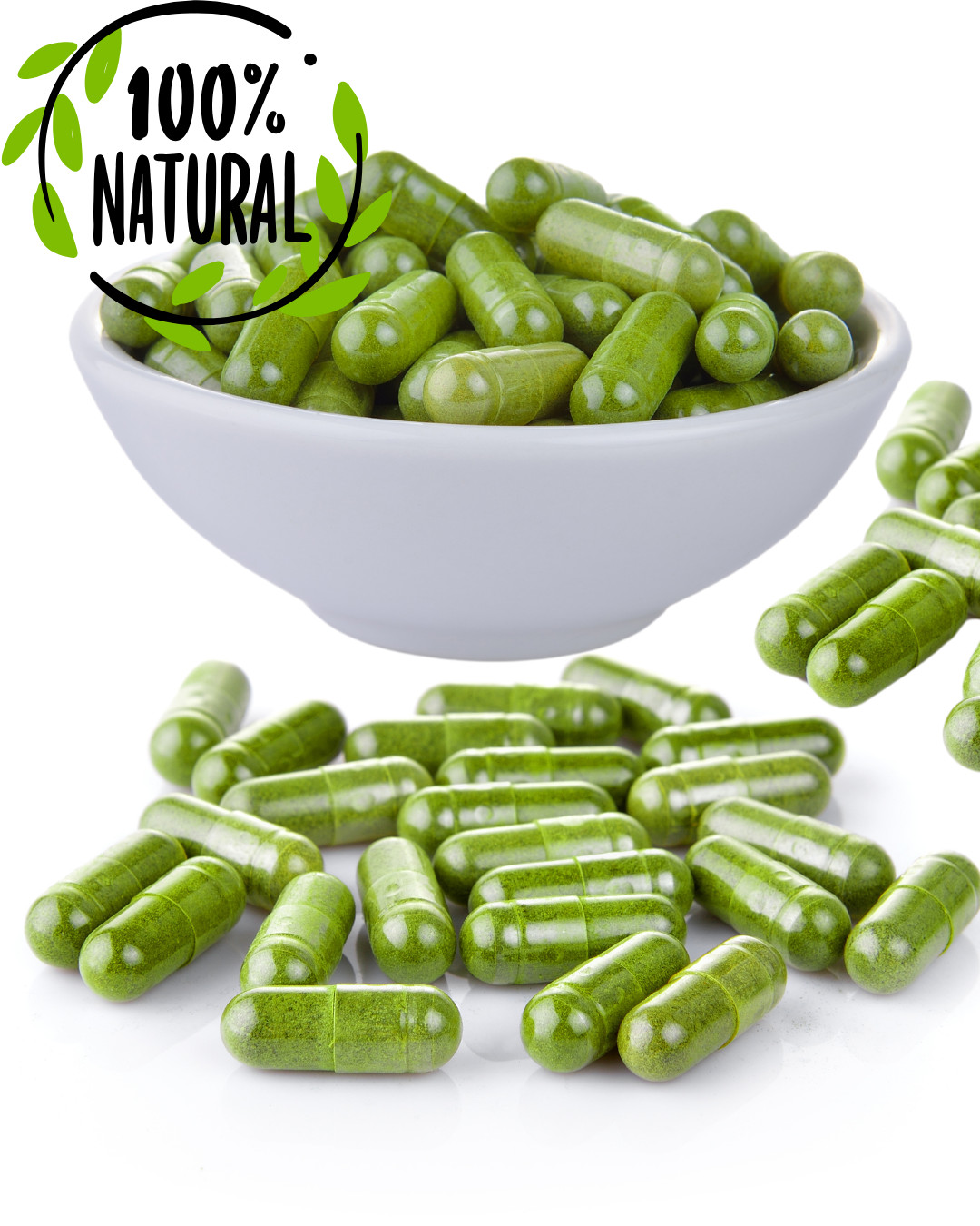 Stinging Nettle Leaf Capsules 500mg | 60 CT | Vegan | Allergy Relief & Detox Aid