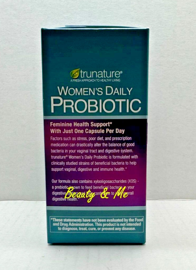 trunature Women’s Daily Probiotic, 90 Vegetarian Capsules