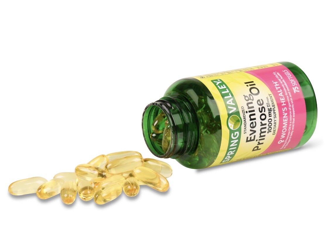 *2 PK**Spring Valley Women’s Health Evening Primrose Oil 1000mg 75 Softgels~2027