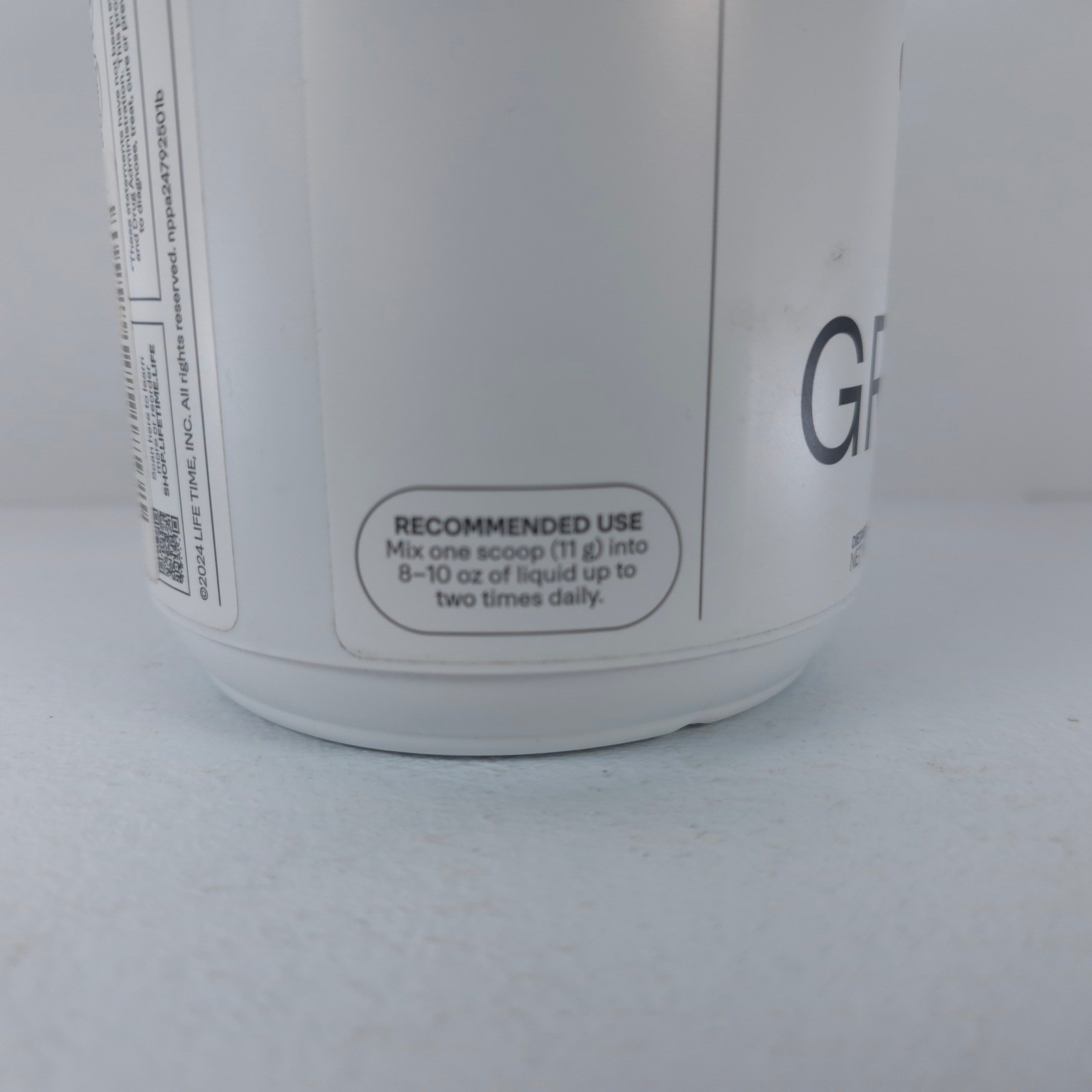 LTH Life GREENS Cafe Mocha Vegan Superfood Powder 11.75oz Exp 01/2027