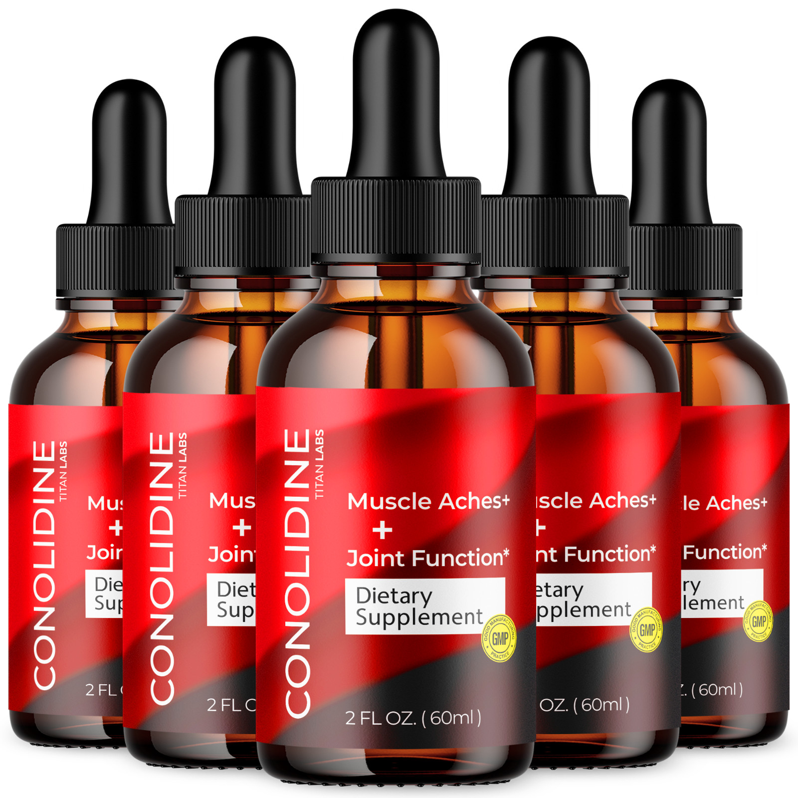 Conolidine Drops – Support for Blood Health and Muscle Comfort (5 Pack)