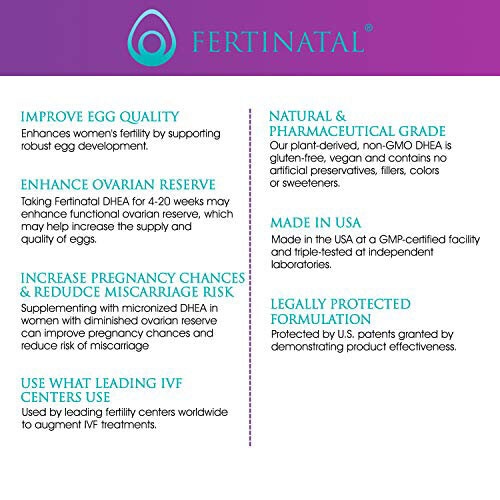 Fertinatal for Female Fertility – Natural Fertility Supplement for Women -…