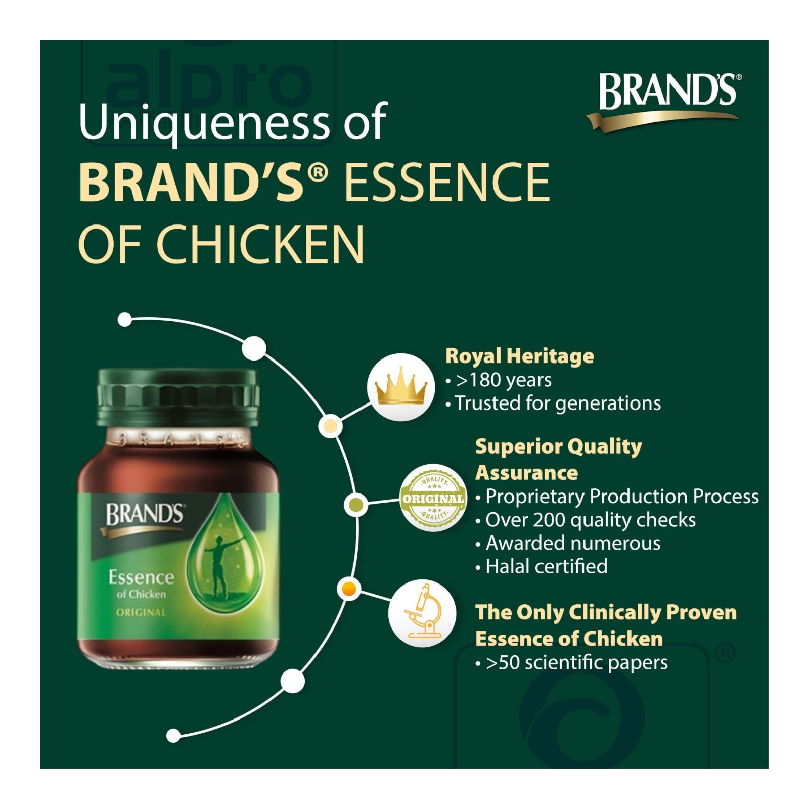 BRAND’S Essence of Chicken 1 Case (30x70g) | Boost Energy & Focus | Exp 2028