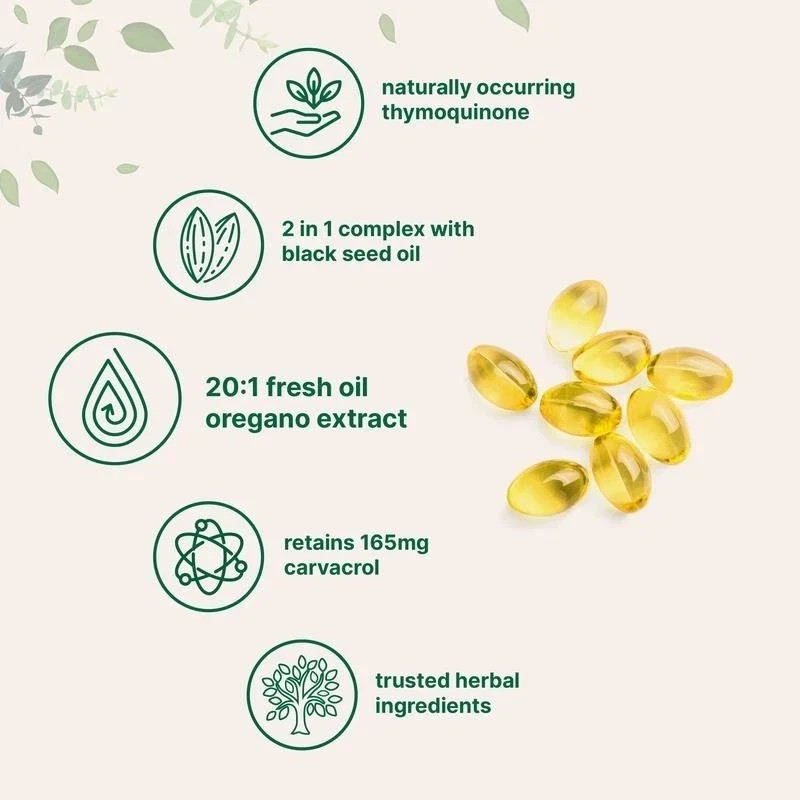 Micro Ingredients Black Seed Oil 6,000mg with Oil of Oregano, 300 Softgels