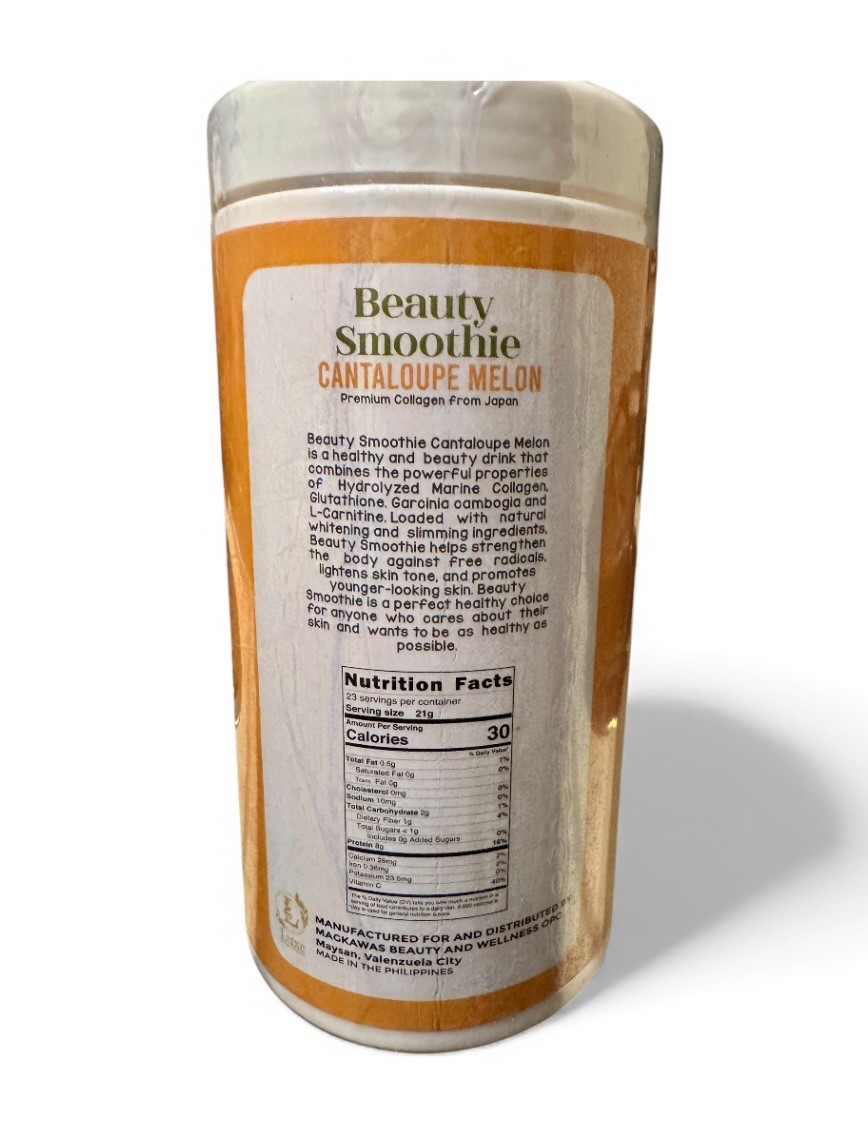 Luxe Slim Half Kilo Beauty Smoothie Cantaloupe Melon (exp 2027)