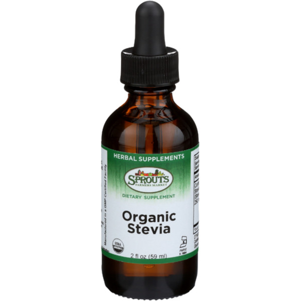 2 Pack – Sprouts Organic Stevia 2 fl oz