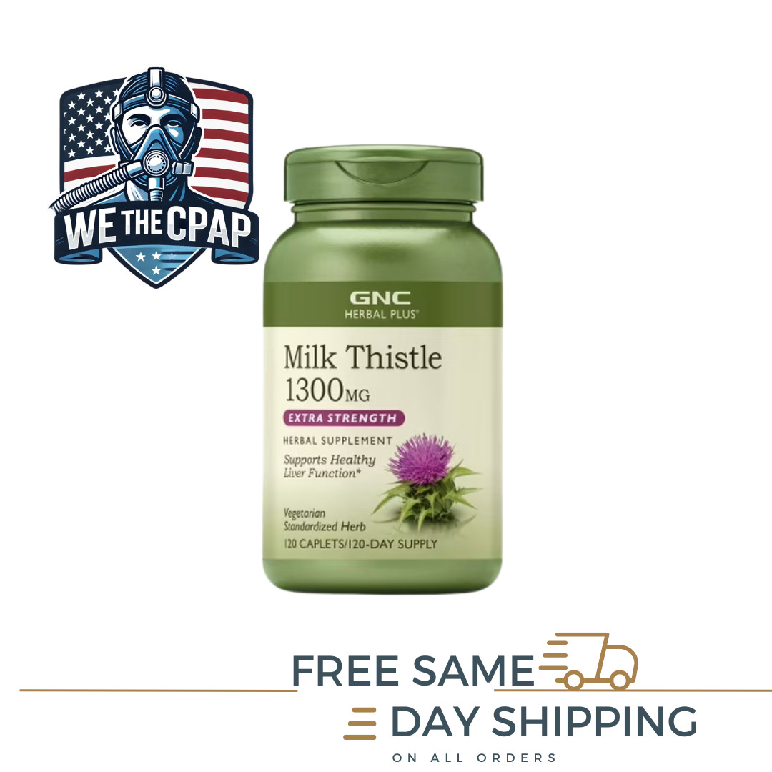GNC Milk Thistle 1300mg Extra Strength 120 EXP: 09/2027